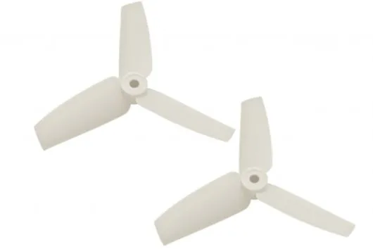 Rakonheli 3Blatt Heckpropeller 65mm in weiß für Blade 130S und 150S 2Stück