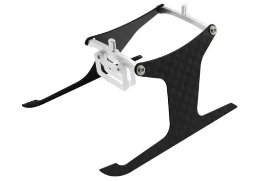 Rakonheli Landegestell in silber für Blade mSRX und mSRS