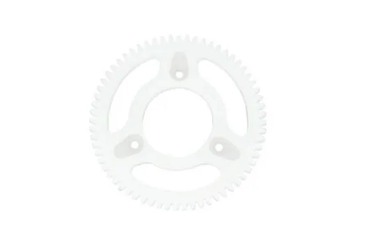Rakonheli Hauptzahnrad 64 Zähne hochpräzise gefräst aus PTFE (Polytetrafluorethylen) für Blade mCPXBL, mSRX und mSRS