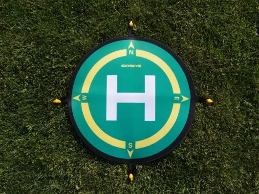 Landeplatz 50cm mit Erdspießen
