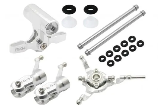 Rakonheli Rotorkopf Set in silber für Blade 130S, 150S und 180CFX