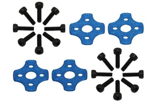 Rakonheli Motor Vibrationsdämpfer in blau für Blade Torrent 110 FPV 4Stück
