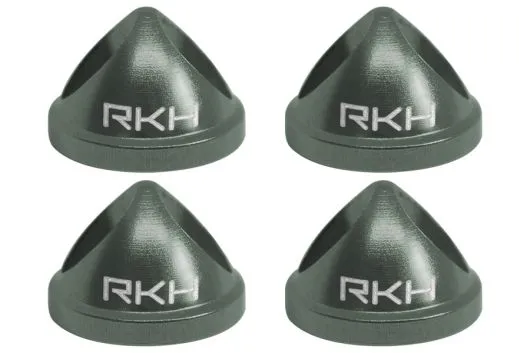 Rakonheli Propeller Adapter aus Aluminium 4Stück in titan grau für Blade Torrent 110 FPV