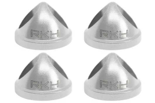 Rakonheli Propeller Adapter aus Aluminium 4Stück in silber für Blade Torrent 110 FPV