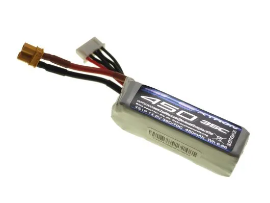 SLS LiPo Akku XTRON 450mAh 4S1P 14,8V 35C/70C