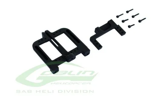 SAB Goblin Taumelscheiben Servohalterung für Fireball, Mini Comet