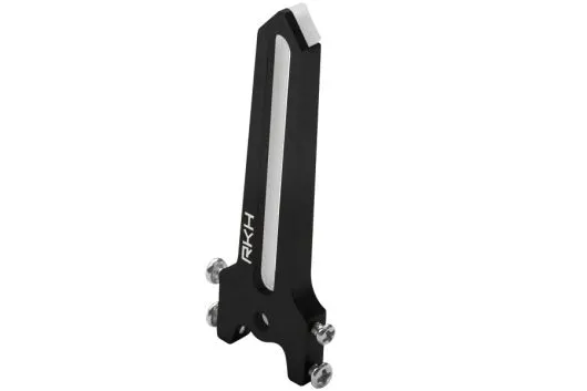 Rakonheli Taumelscheibenführungs-Set aus Aluminium in schwarz für Blade 130S