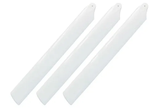 Rakonheli Hauptrotorblätter 155mm 3Blatt Satz in weiß für Blade Trio 180CFX