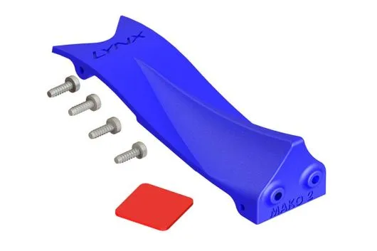 Lynx MAKO 2 BL FPV Racer Abdeckung Type B (geschlossen) in blau