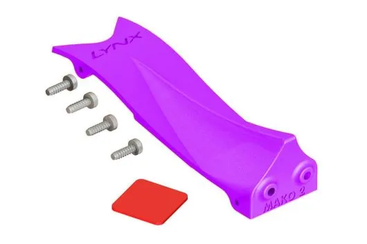 Lynx MAKO 2 BL FPV Racer Abdeckung Type B (geschlossen) in violett