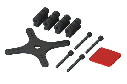 Lynx MAKO 2 Ersatzteil Flight Controller Halterung für MAKO 2 FPV Racer Rahmen in schwarz