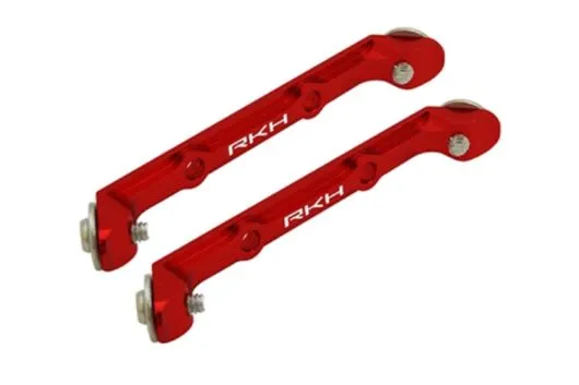 Rakonheli Ersatzlandegestellhalterung aus CNC Aluminium in rot für Blade 150S, 180CFX und 180CFX Trio