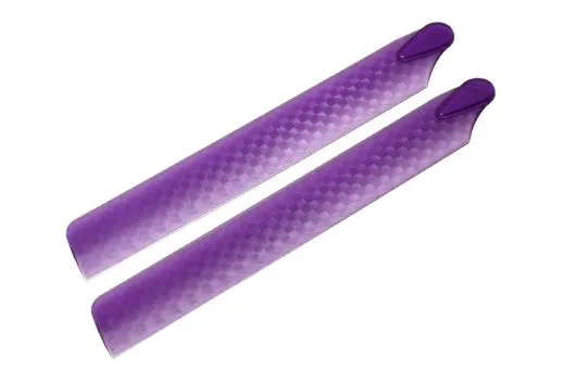 Rakonheli Hauptrotorblätter in transparentem violet 108mm für Blade mCPX, mCPX V2 und mCPS