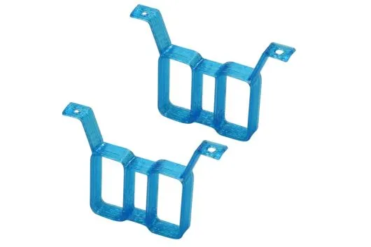 Rakonheli Akku Halterung hochkant für 2 Akkus in blau für Rakonheli Brushless Whoop FPV Rahmen