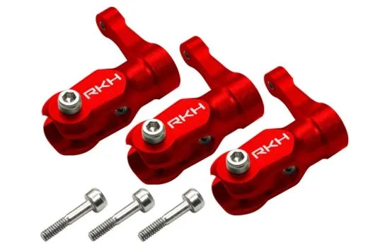 Rakonheli Hauptrotorblatthalter in rot für Blade Trio 180CFX