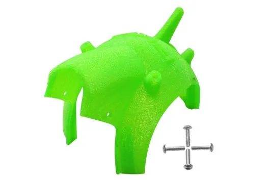 Rakonheli Haube für Tuning Rahmen aus carbon in grün für Blade Torrent 110 FPV