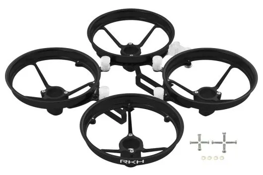 Rakonheli Tuning Rahmen aus carbon in schwarz für Blade Inductrix FPV+