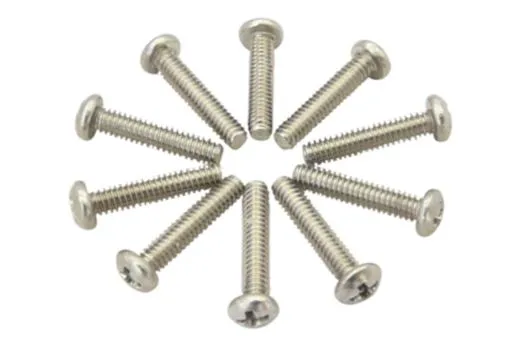 Rundkopfschrauben 0-80x5/16 inch 10Stück