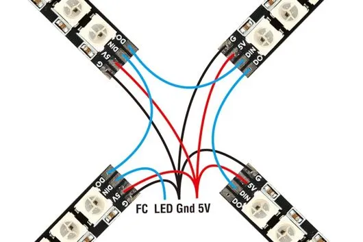 Matek LED Strip Slim WS2812 2 Stück