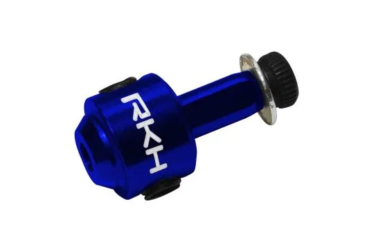 Rakonheli Heckrotorblatthalter aus Aluminium in blau für Blade 130S, 150S, 200S, 200SRX, 230S V2, 235CP und 250CFX