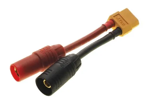 Ladeadapter für ISDT Ladegeräte mit Goldkontakten AS150 7mm