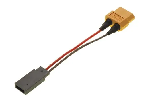 Ladeadapter mit JR Servo Anschluss für ISDT Ladegeräte