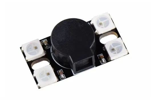 WS2812 LED Board (voll Programmierbar) mit ultra lautem Buzzer mit 110dB