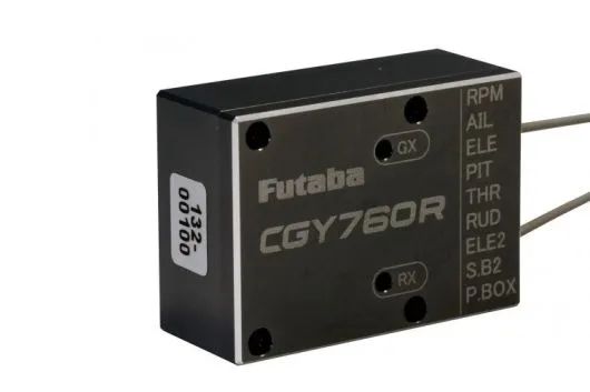 FUTABA CGY760R 3-Achs Gyro mit Empfänger und Governor (ohne Programmierbox)