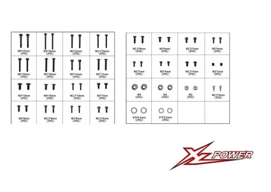 XLPower Ersatzteil Schraueben Set für XLPower 520 und 550