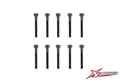 XLPower Ersatzteile Zylinderkopfschrauben M3x25 für XLPower Specter V2