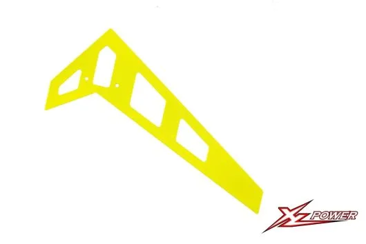 XLPower Ersatzteil vertikale Heckfine in gelb für XLPower 700