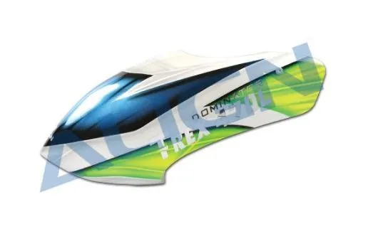 Align Kabinenhaube grün/weiß/blau für T-REX 470L Dominator