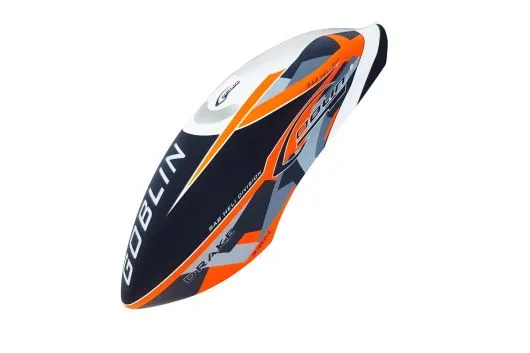 SAB Goblin Kabinenhaube Orange im Drake Design für 700 Sport