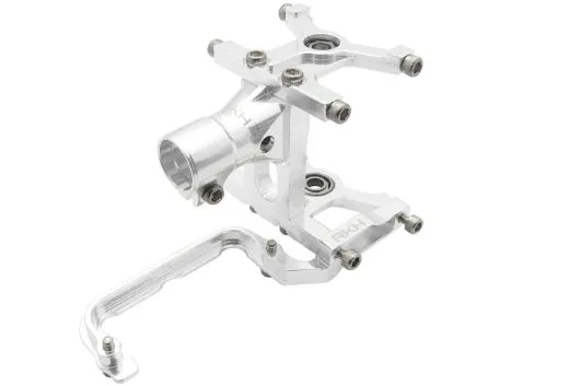 Rakonheli komplettes Heckrohr Montage Set aus Aluminium in silber für Blade 180CFX, Trio 180CFX und Fusion 180