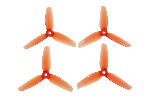 Gemfan FPV Race Propeller WINDANCER 4032 4x3,2x3 in rot transparent