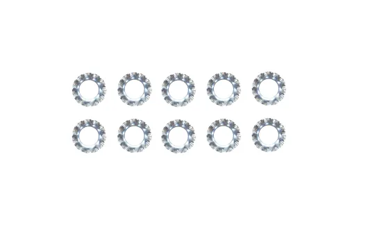 Fächerscheiben / Sicherungsscheiben InnenØ 2,2mm für M2
