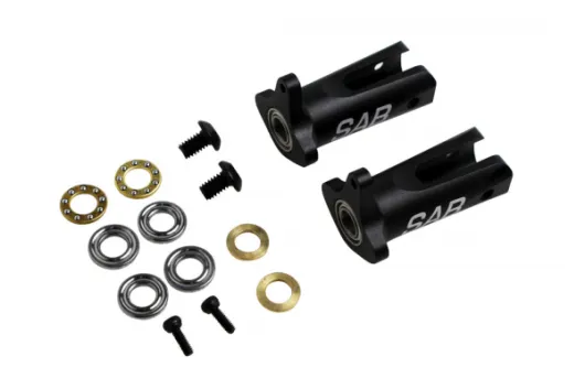 SAB Goblin Heckblatthalter 2Stück für Kraken 700, 700S, RAW 700, KSE, Maverick, Urukay