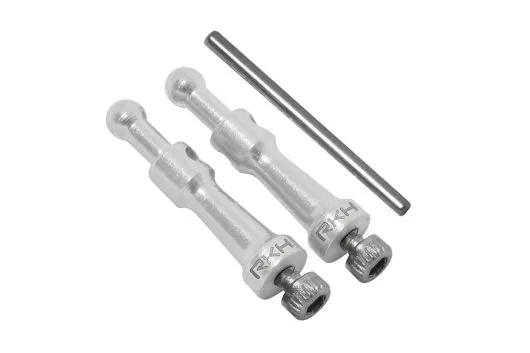 Rakonheli Kabinehaubenhalter Aluminium in silber für Blade Fusion 180