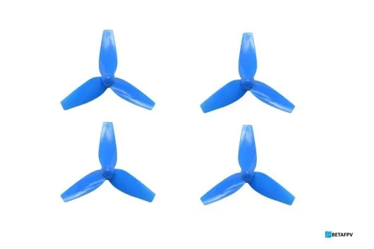 BetaFPV 3Blatt Propeller Set 48mm für 1,0mm Welle in blau