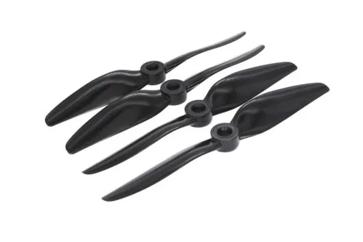 HQ Durable Propeller 5x5V1S aus Poly Carbonate in schwarz je 2xCW+ 2xCCW