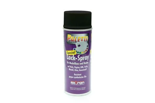 Paletti Sprühlack schwarz matt 400ml
