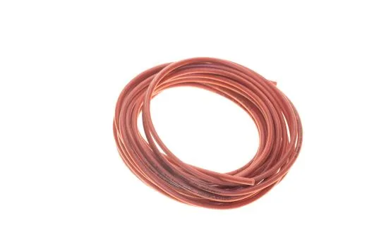 Silikonkabel kupfer 2,50mm rot 5Meter
