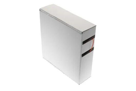 Silikonkabel kupfer 0,35mm rot in der praktischen Rollenspenderbox 25 Meter