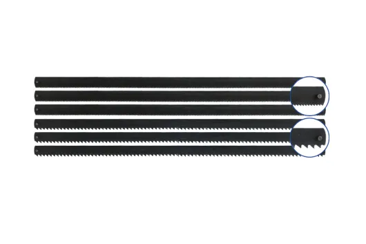 Stift Sägeblätter 148mm 3x für Holz und 3x für Metall