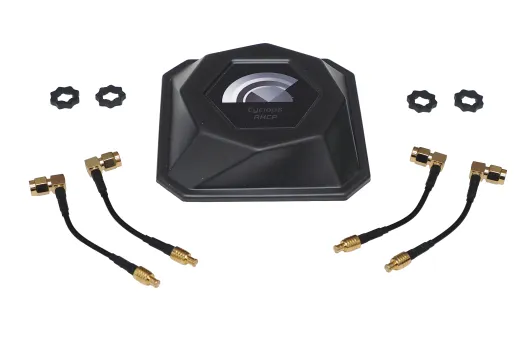 VAS Video Aerial Systems Cyclops Antennenarray für DJI Digital FPV System RHCP (Rechtsdrehend) - NICHT kompatibel mit original DJI Air Unit aber mit rechtdrehenden Antennen
