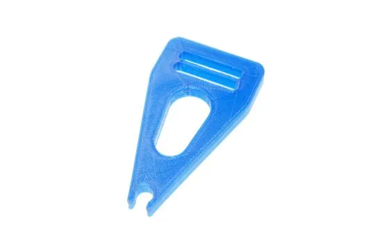 Blattcaddy aus TPU in blau für Blade 230S und 230S V2