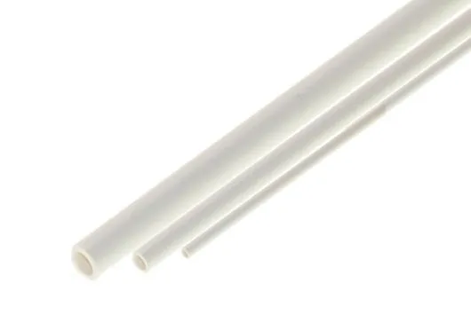 Kunststoffrohr aus ASA AussenØ 4,0mm x InnenØ 3,0mm in weiß 1 Meter