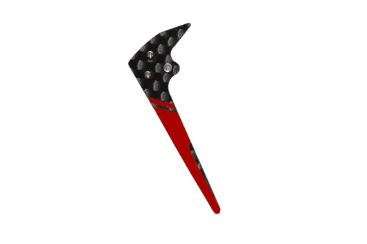 Rakonheli Leitwerk Set aus Carbon in rot für Blade mCPX BL2