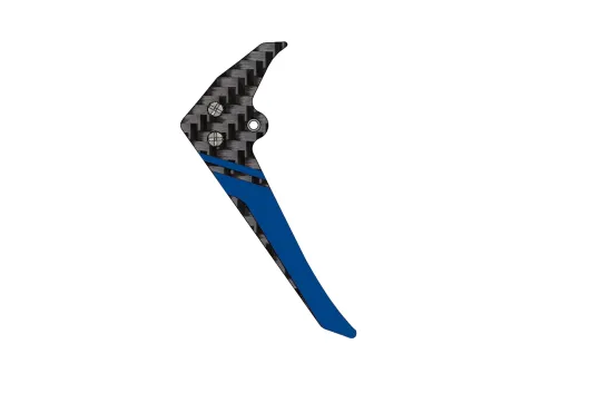 Rakonheli Leitwerk Set aus Carbon in blau für Blade Nano CPX, Nano CPS, Nano S2 und Nano S3