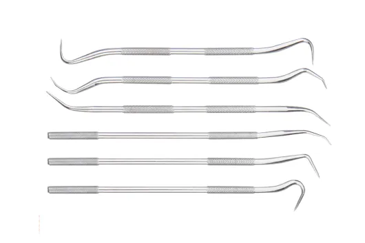 Hakenset in 9 verschiedenen Formen und 140mm lang